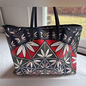 Tory Burch Large Floral Kerrington Tote Bag